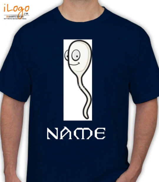 Sperm_Baner - Men's T-Shirt