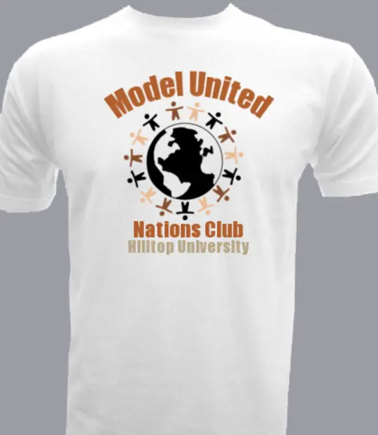 College t shirts Model-United T-Shirt