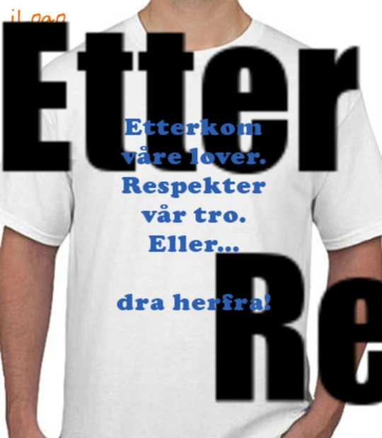 Tshirts Norge T-Shirt