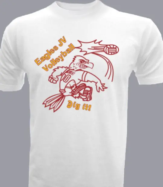 Walk -volleyball-design T-Shirt