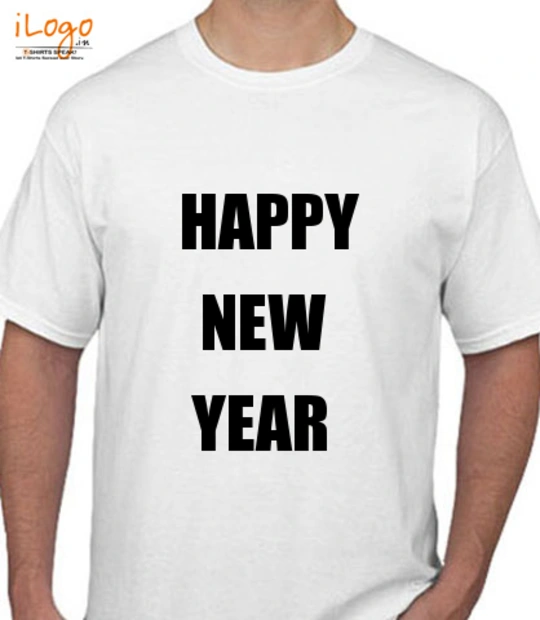 Google white L new_year T-Shirt