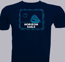 Sailing Horizon-Sails T-Shirt