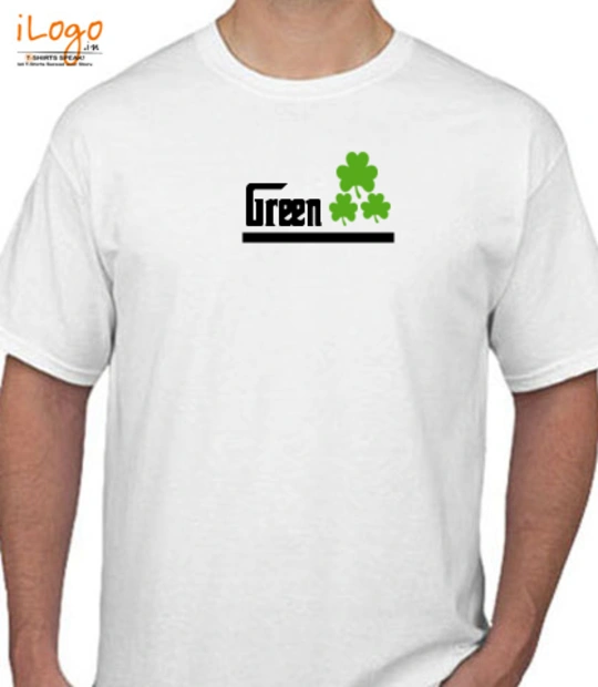 T Shirts Green-Track T-Shirt