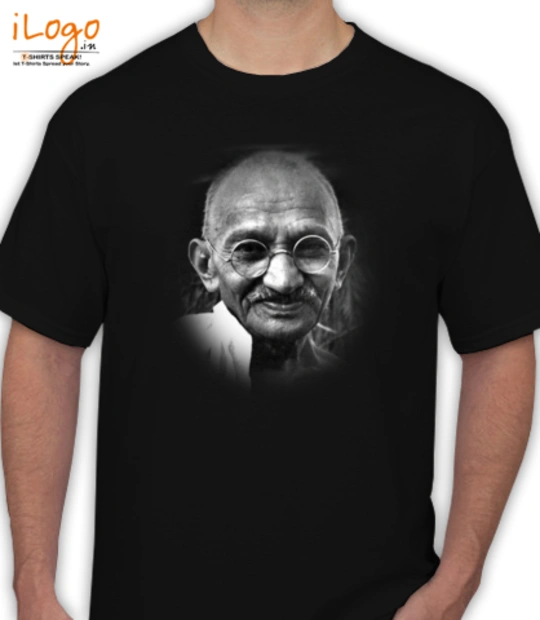 gandhi - Men's T-Shirt