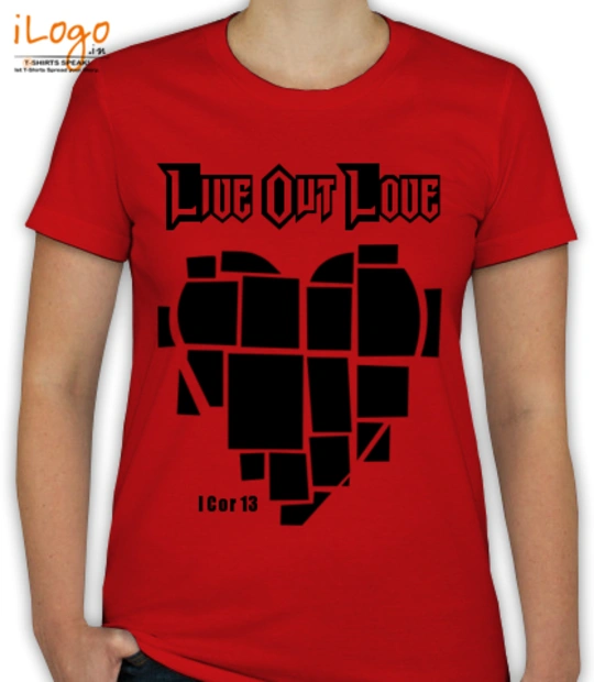 liveoutloveGIRL - Women T-Shirt [F]