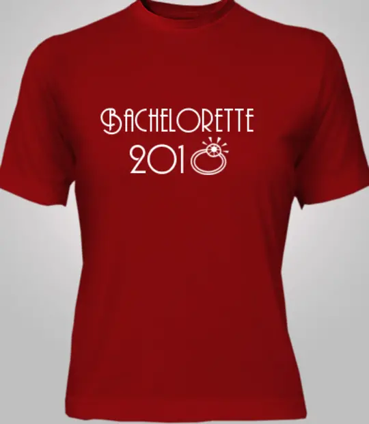 Walk Bachelorette-design T-Shirt