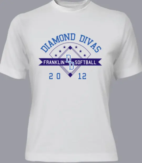 Rajni white Diamond-Divas T-Shirt