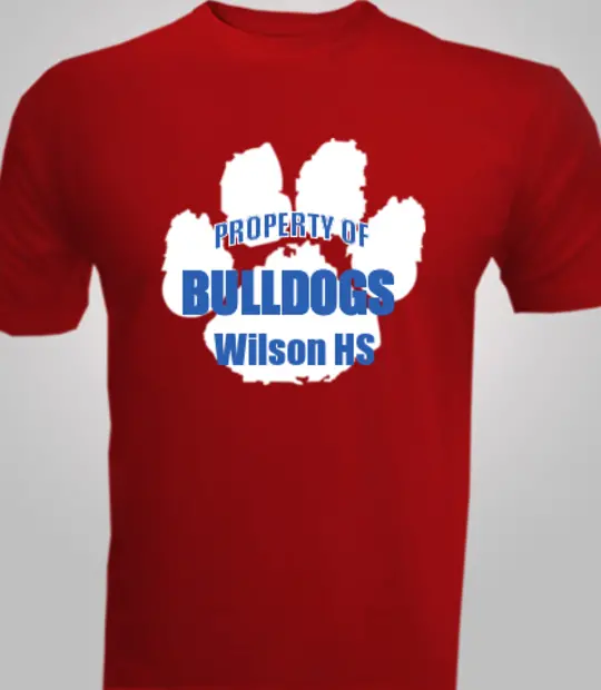 Walk Wilson-Bulldogs- T-Shirt