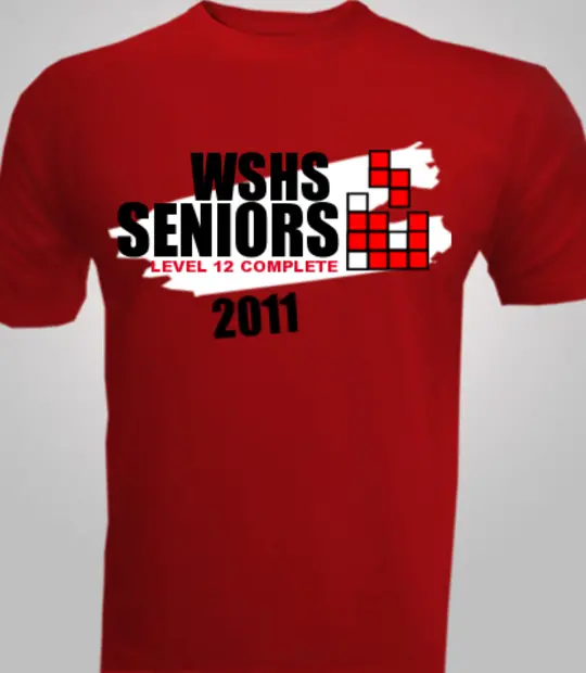 Walk WSHS-Seniors-Tetris- T-Shirt