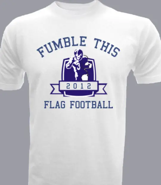 Google white h Fumble-This T-Shirt
