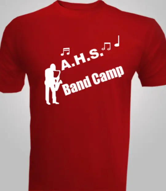 Play Music ahs-band-camp- T-Shirt