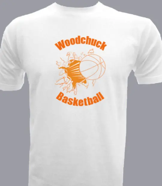 Basketball Woodchuck T-Shirt